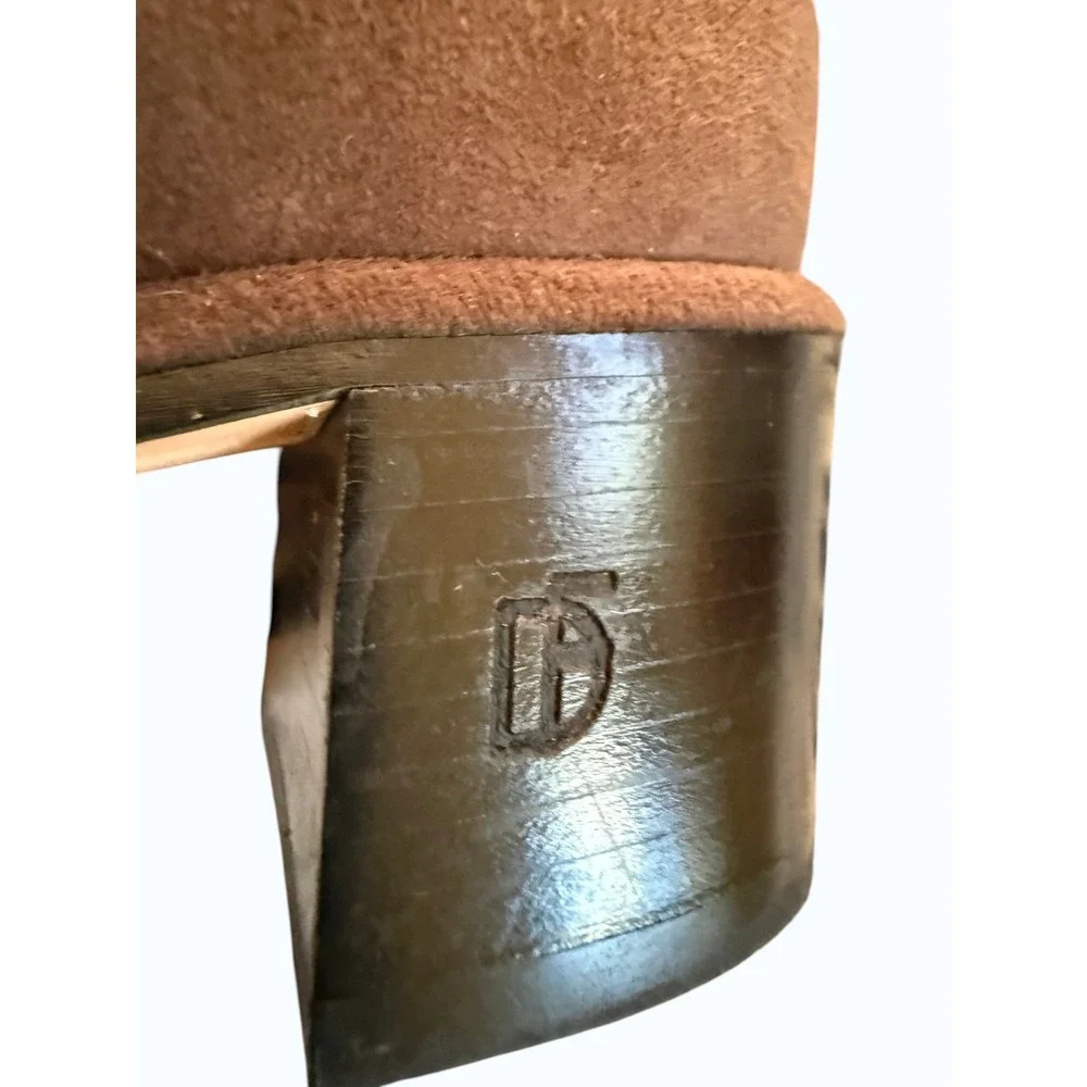 Dear Frances Stretch Suede‎ OTK Boot Brown EU 36 | Italian Made | Vero Cuoio